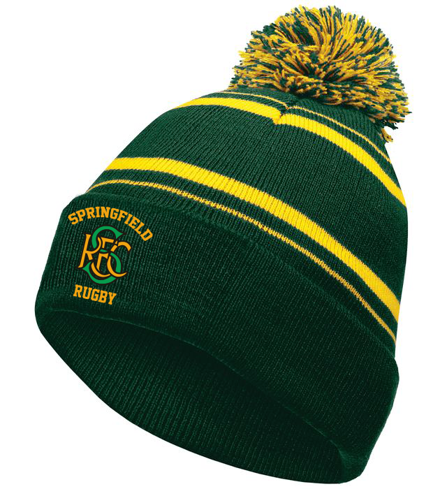 Springfield Rugby Pom Pom Beanie