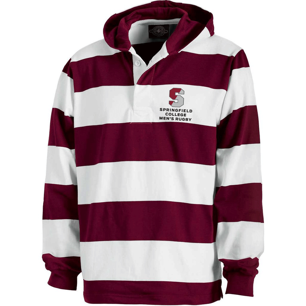 SC Mens Hooded Rugby Shirt
