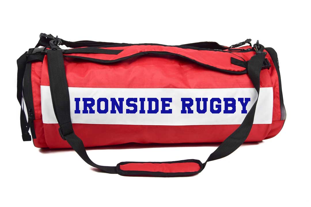 Boston Ironsides RFC Barrel Bag