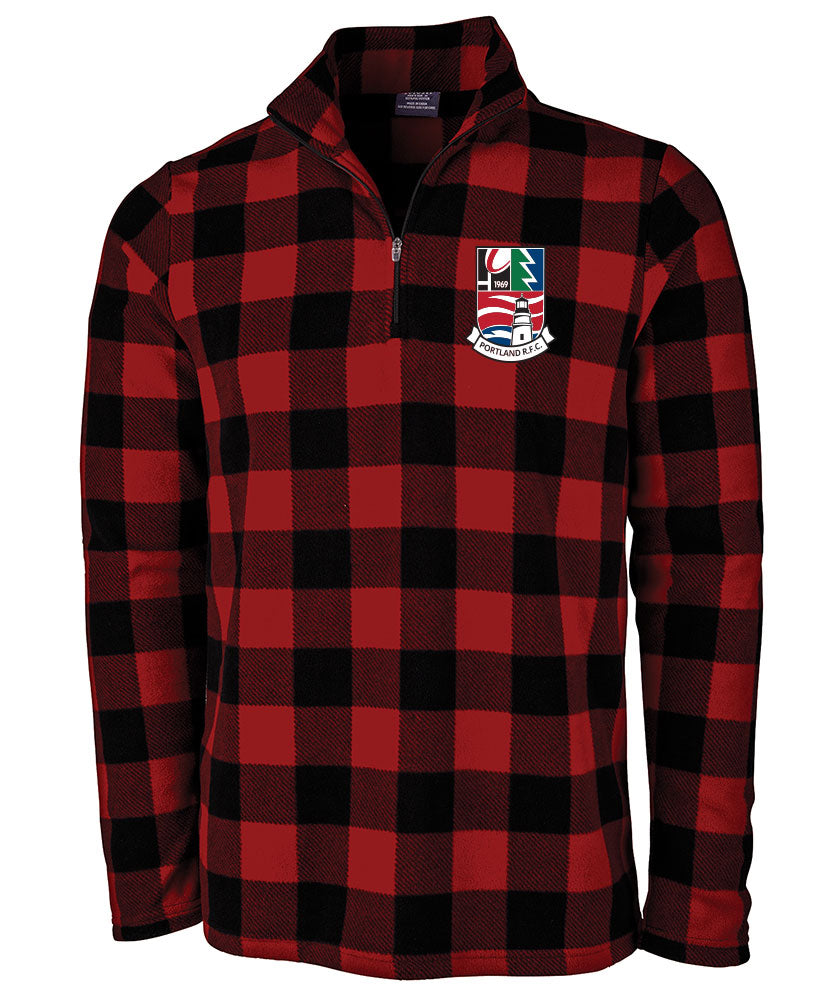 Portland Mens Plaid Fleece