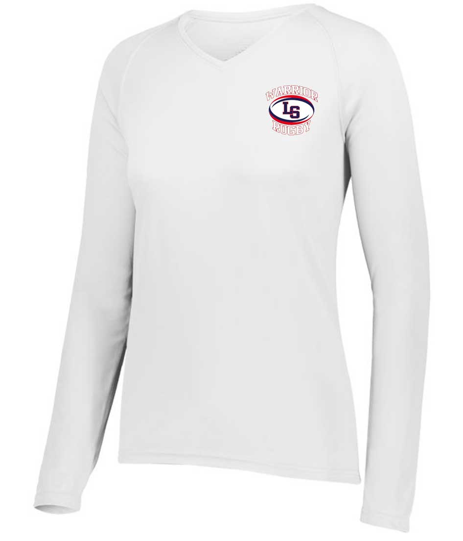Lincoln Sudbury Women's Long Sleeve V-Neck Training Tee