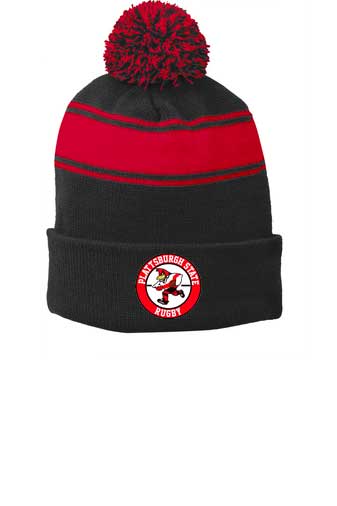 Plattsburgh PomPom Knit Hat