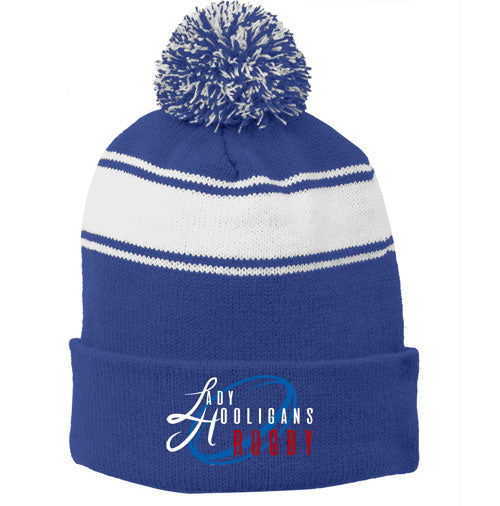 Lady Hooligans Pom Pom Beanie