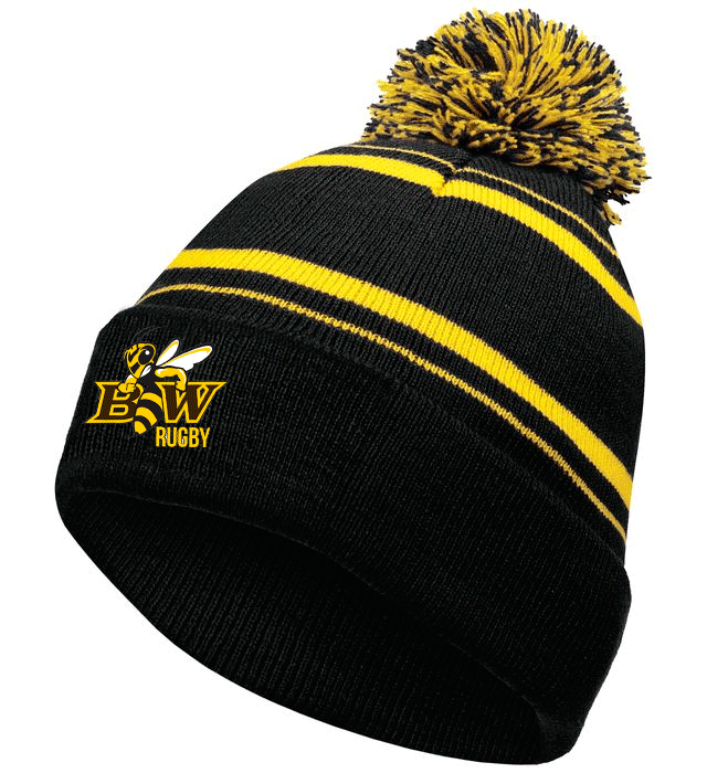 BWU Yellow Jackets Pom Pom Beanie
