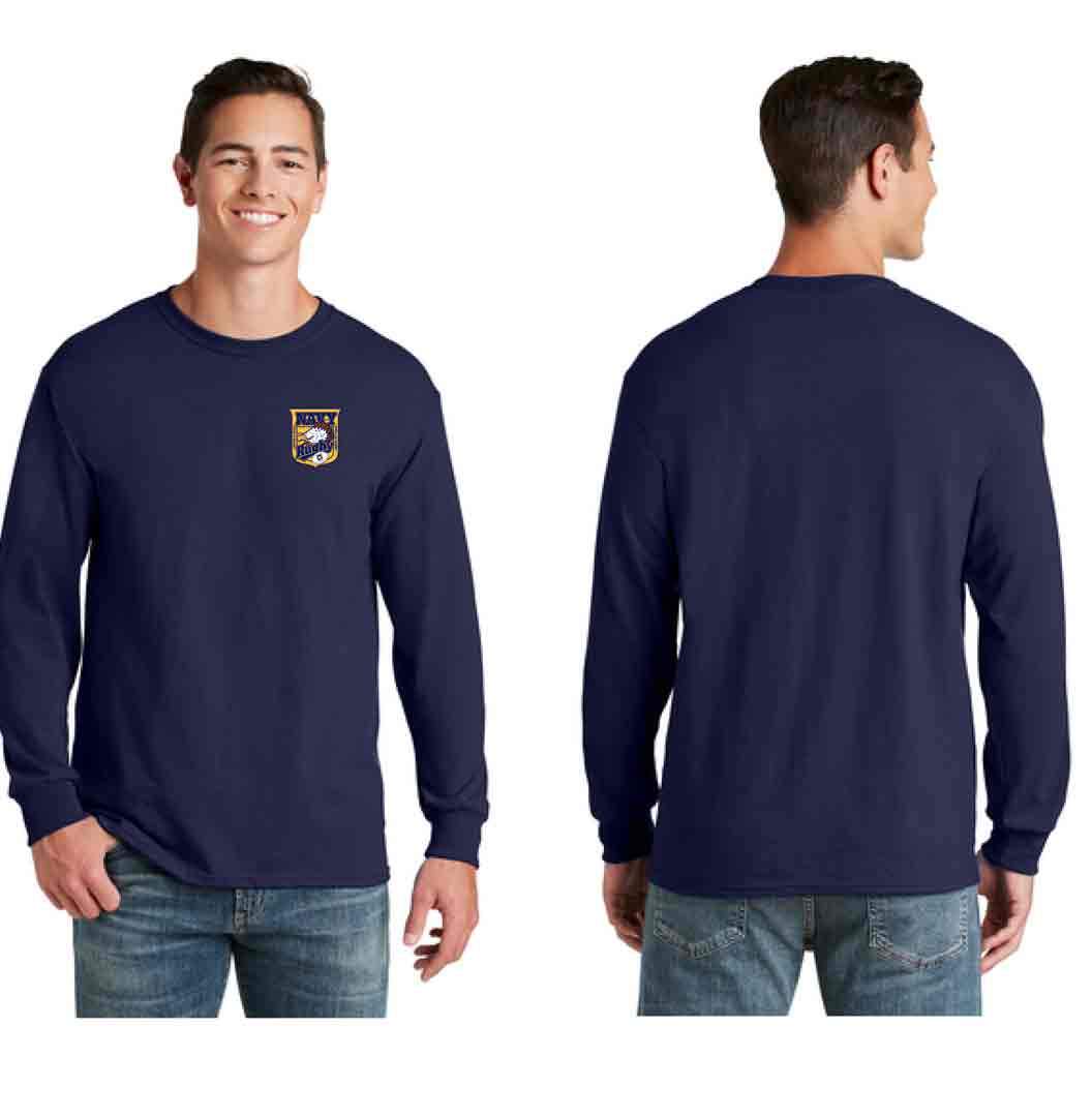 Navy Alumni Long Sleeved Tee