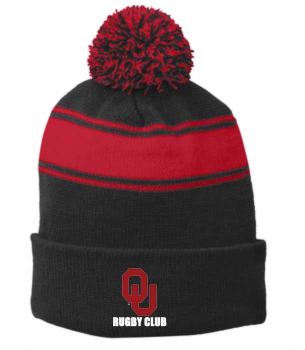 University of Oklahoma Pom Pom Beanie
