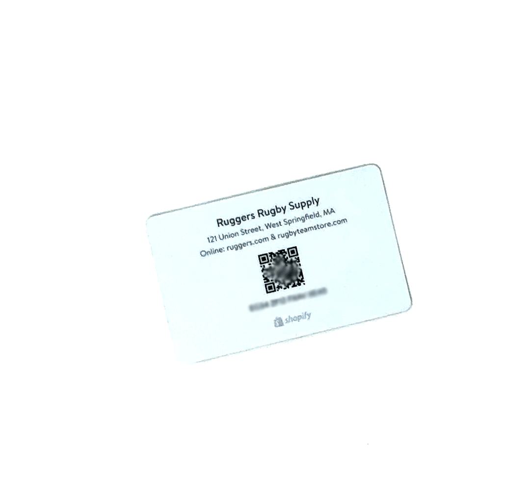 Rugby Team Store Classic Gift Card