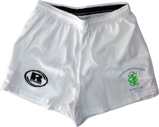 Albany Knicks White Short - Ruggers Rugby Supply