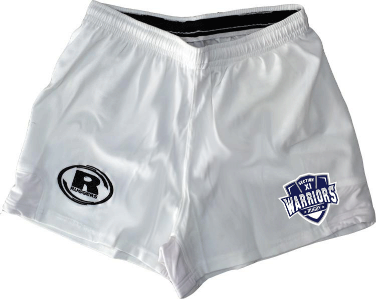 Warriors top rugby shorts