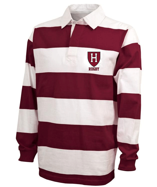 Harvard Barbarian Authentic Striped hotsell Rugby Shirt XS