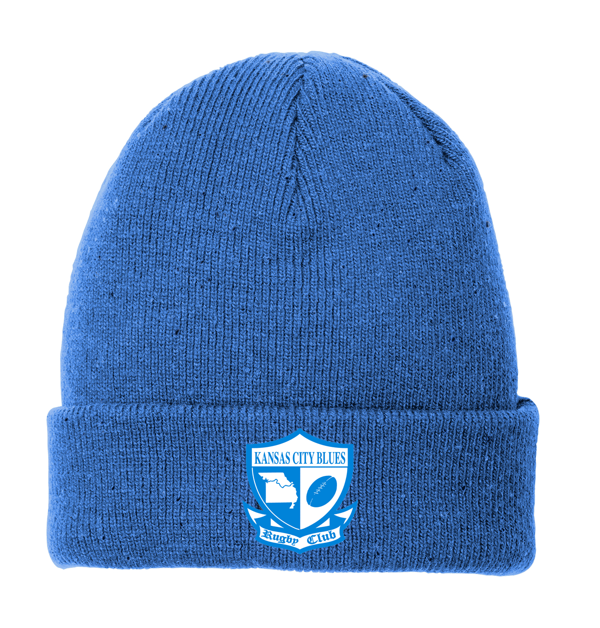KC Blues Knit Beanie