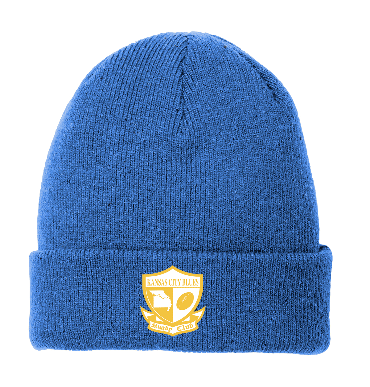 KC Blues Knit Beanie