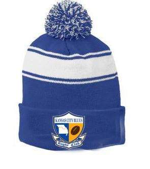 KC Blues Pom Pom - Ruggers Rugby Supply