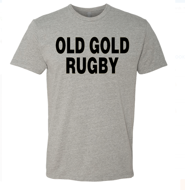 Old Gold Casual Tee - Ruggers Rugby Supply