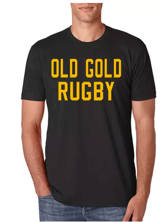 Old Gold Casual Tee - Ruggers Rugby Supply