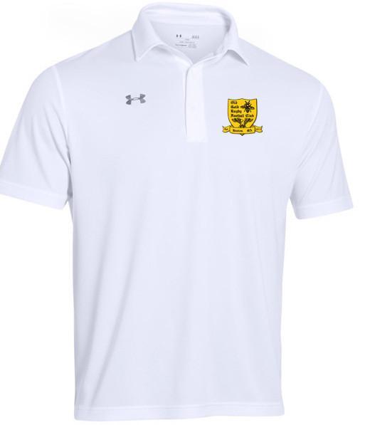 Old Gold Under Armour Polo - Ruggers Rugby Supply