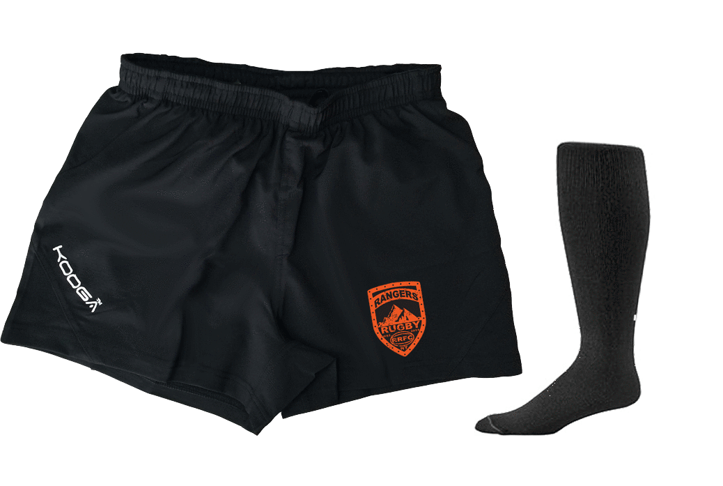 Rangers Kooga Fiji Short/Sock Combo - Ruggers Rugby Supply