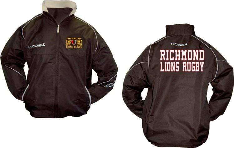 Richmond Lions Customized Kooga Tracksuit Jacket - Ruggers Rugby Supply
