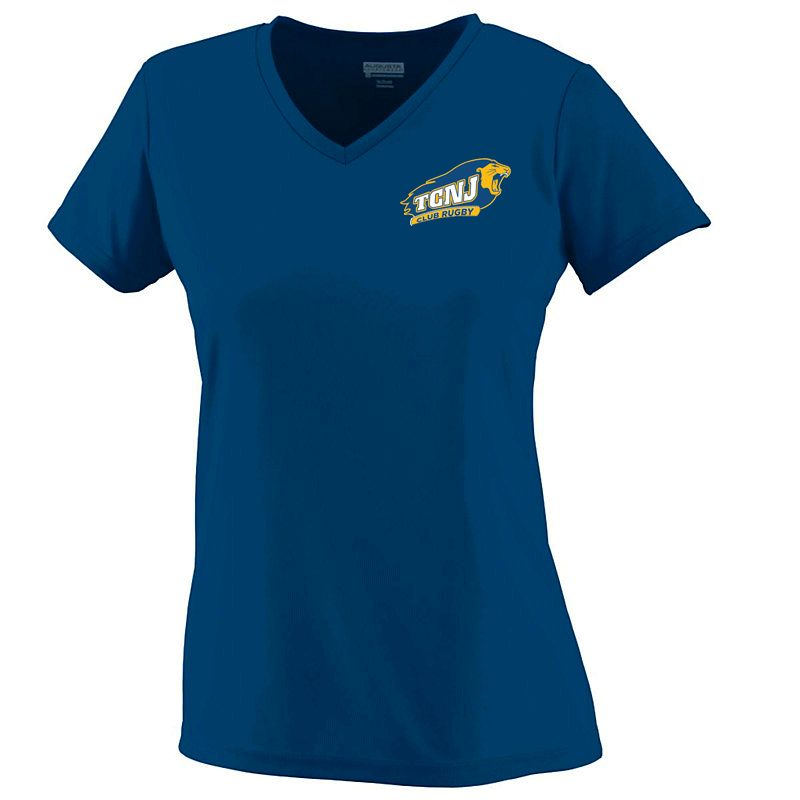 TCNJ Short Sleeve V-Neck Training Tee