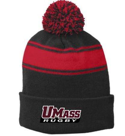 UMass Pom Pom Beanie - Ruggers Rugby Supply