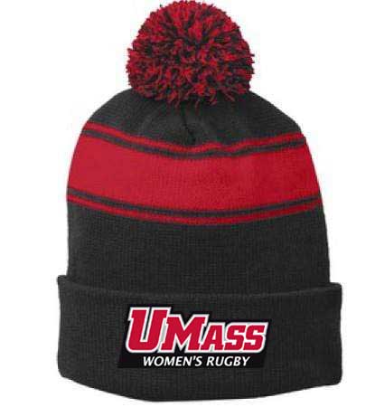 UMass Women Pom Pom Beanie