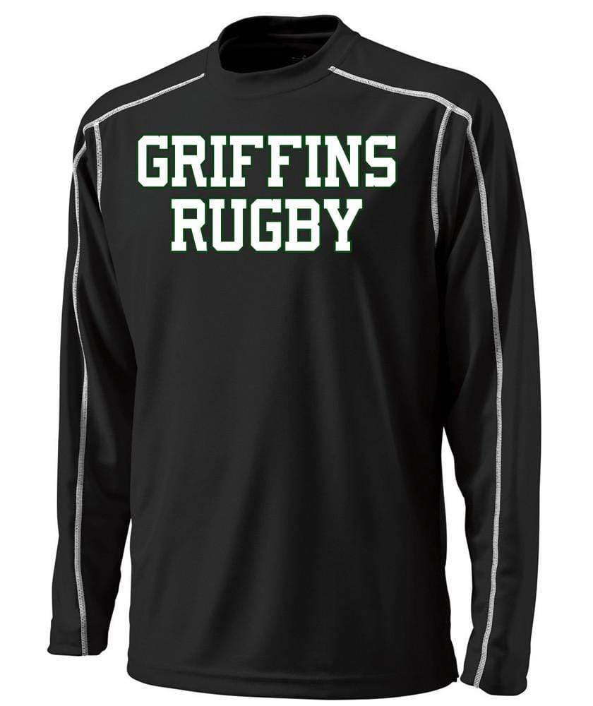 Washington U Griffins L/S Training Tee - Ruggers Rugby Supply