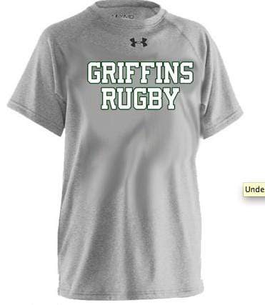 Washington U Griffins Under Armour Training Tee - Ruggers Rugby Supply