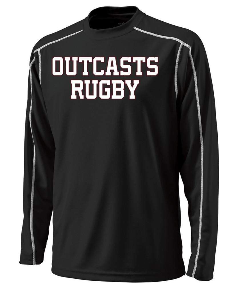 Westside Outcasts L/S Training Tee. - Ruggers Rugby Supply